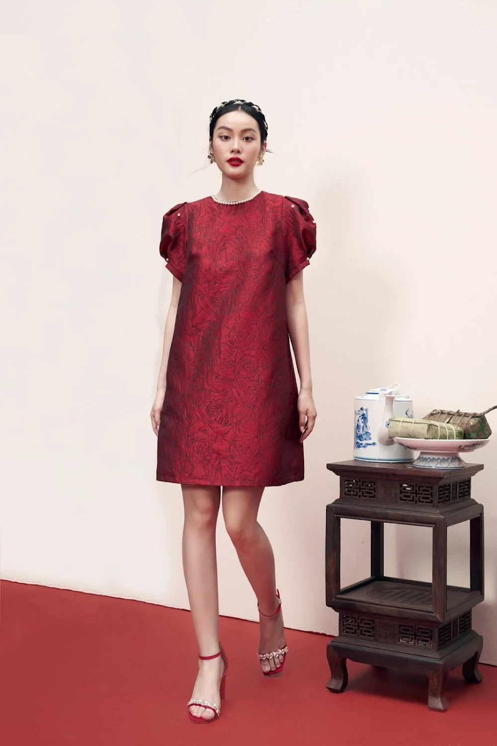 Red Rose Diamond Dress