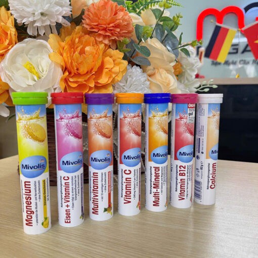 Mivolis effervescent tablets supplement with vitamins and minerals every day