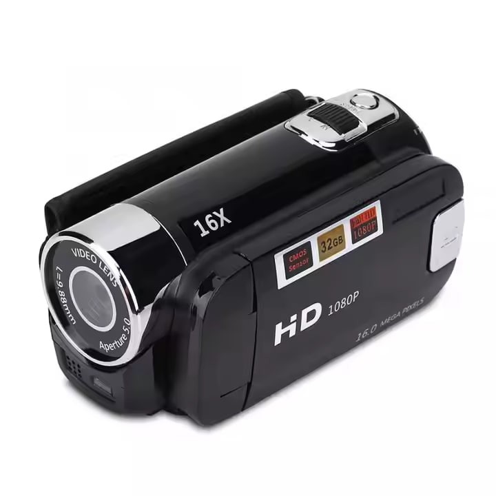 Vlog Camera 1080P Full HD 16 Million Pixel DV Camcorder Screen 16X Night Shoot Zoom Digital Video Camera for youtube
