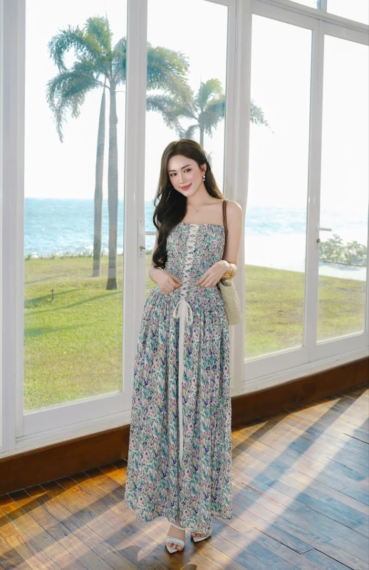 Melisa Floral Dress Vintage size S