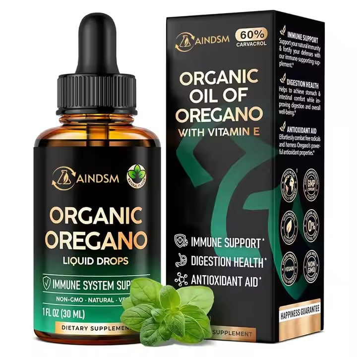 Best Selling Oregano Oil Liquid Drops Wild Oil of Oregano Extract Drop Maintain Health Immune System Oregano Liquid Drop