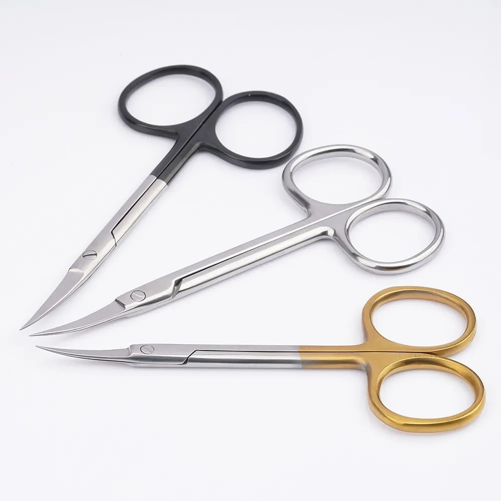 Best Selling Russian Curved Tip Cuticle Nipper Nail Scissors Professional Nail Scissors Curved Manicure Cuticle Scissors