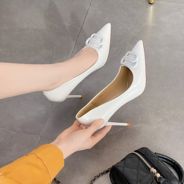 High Heels Pointed Toe 9 Inch Pointed Heel 23D31-17