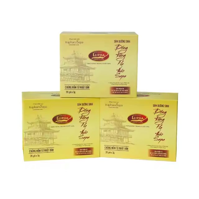High Quality Best Selling Wholesales Herbal Tonic Ginseng Functional Food Herbal Tonic Ginseng and Cordyceps from Vietnam