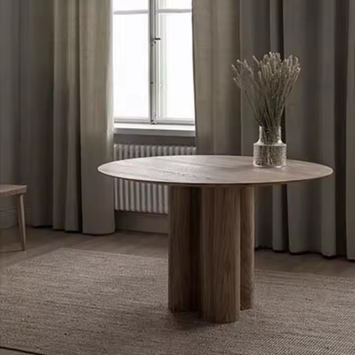 Nordic Table Solid Wood Ash Wood Rectangular Home Table Modern Minimalist Small Apartment Wholesale