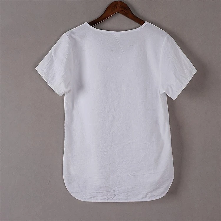 Women's Summer Fashion Floral Embroidery Women's T-Shirt, Women's Sleeveless Shirt Cool and Smooth New Model Viet A20