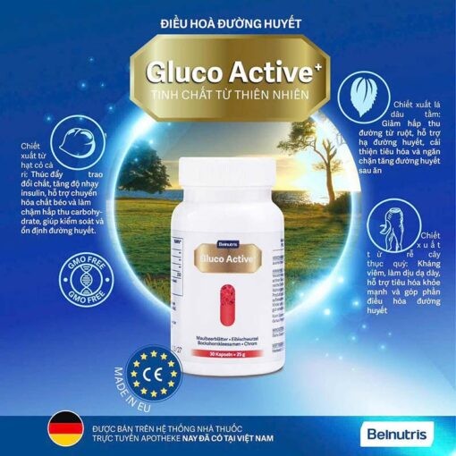 Gluco Active+ 30V hypoglycemic tablets