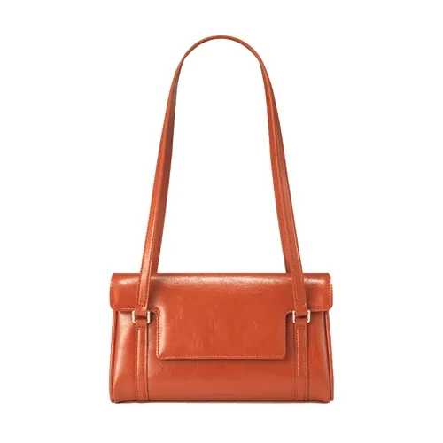 Find Kapoor Marty 23 Crinkled Orange Women's Shoulder Bag