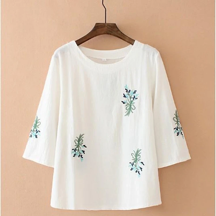 Women's bra with embroidered pattern - luxurious, super cool for summer (Q3)