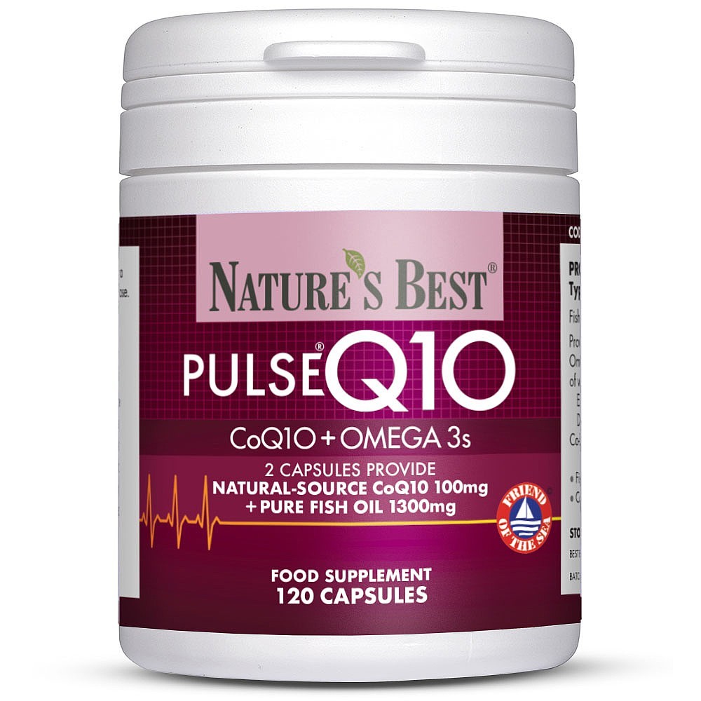 PulseQ10, Heart Health Formula With CoQ10 & Fish Oil