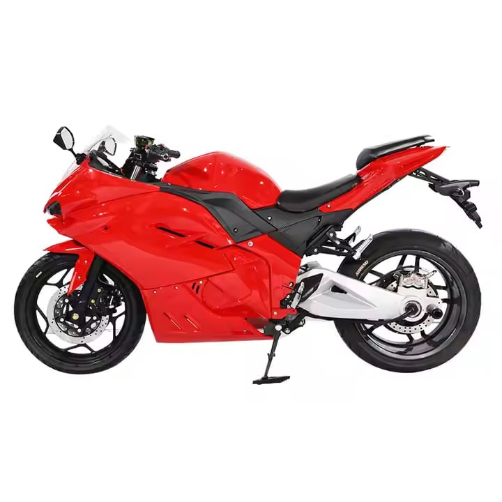 Electric Motorcycle Adult Fast Electric Motorbike With Disk Brake Moped Electric Scooter