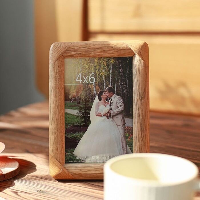 North American Style Oak Photo Frame