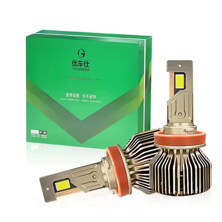 Super Bright 200W Full Capacity 20000LM H11 LED Car Lights High Quality Auto System Aluminum 12v 24v New Car Accessories