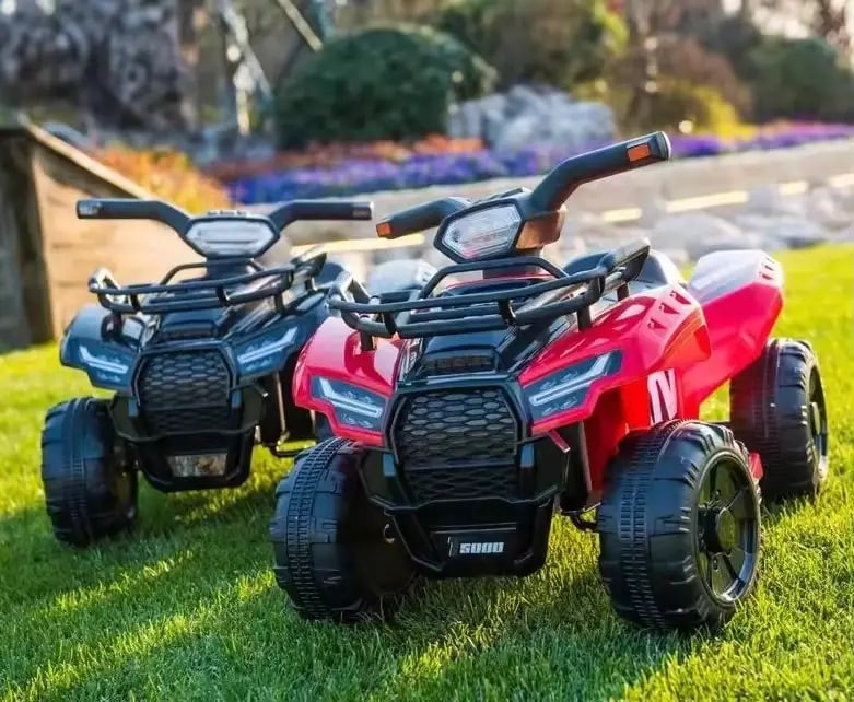 Unisex 12-Volt Kids Electric ATV Sport Ride-On Car 4X4 4-Wheel With Parental Remote Control Plastic Battery-Powered Toy