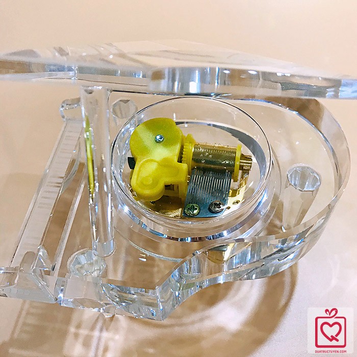 Premium Crystal Piano Music Box