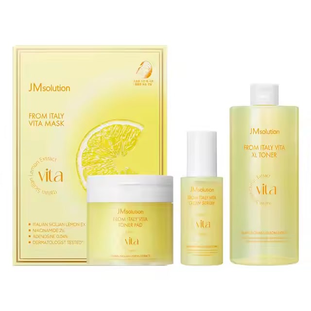 JMSOLUTION SKIN BOOST NIACINAMIDE skin care set New Arrival Hot Selling Korean Skincare Product Wholesale korean supplier