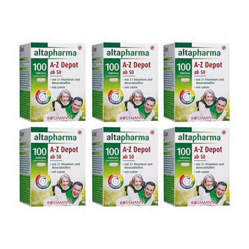 Altapharma A-Z Multivitamin for People Over 50 Years Old