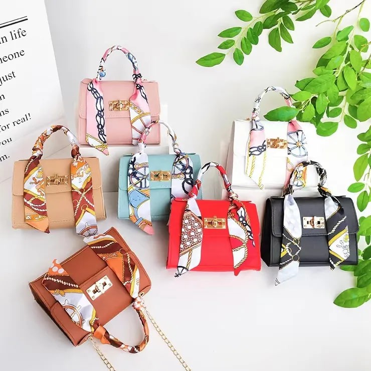 2024 Hot Selling Women's High End Shoulder Bag Women's Handbag Mini Wallet With Scarf